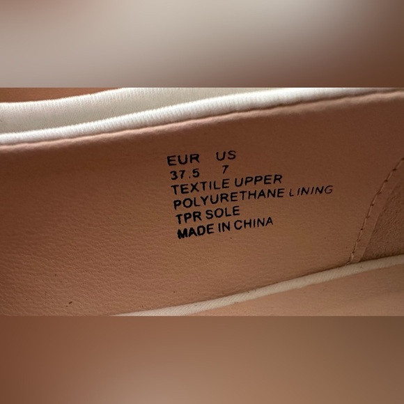 Fever Sole White Ballet Women's Flats (SH92) - Picture 17 of 17